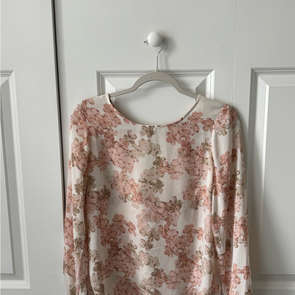 Floral Long Sleeve Women's Top